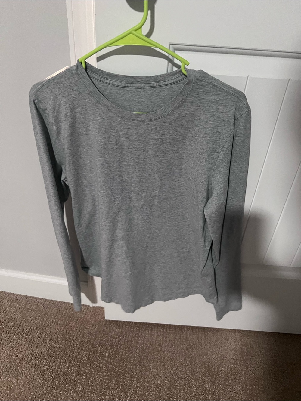 Lululemon love Long-Sleeve Top in Gray